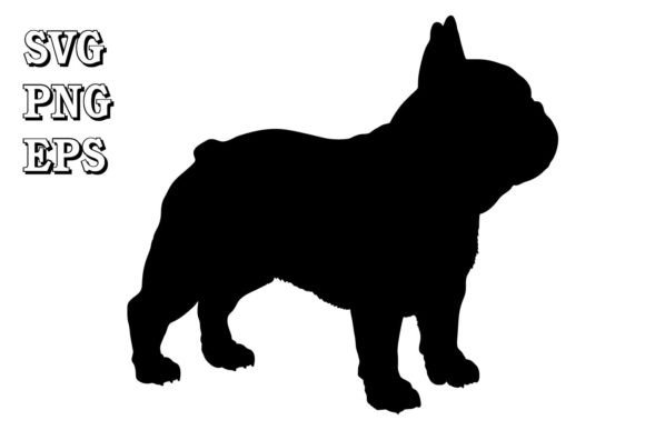 Download French Bulldog Dog Silhouette SVG - Premium Resources