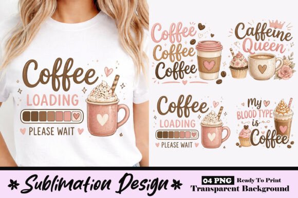 Download Coffee Loading Cute Pink Coffee Lover - Coffee lover Collection